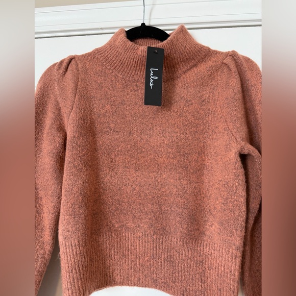 Lulus Sweaters - Lulu’s heather pink sweater